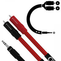 Shawline 2RCA to 3.5mm minijack 1m